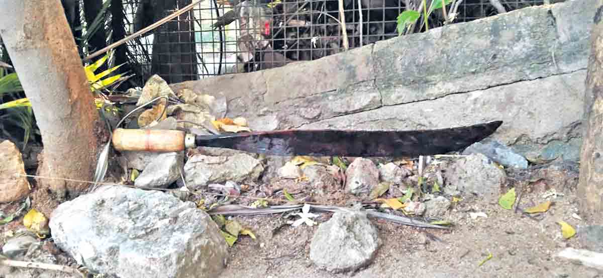 కమీషన్‌ ఇవ్వలేదని..కత్తితో నరికాడు