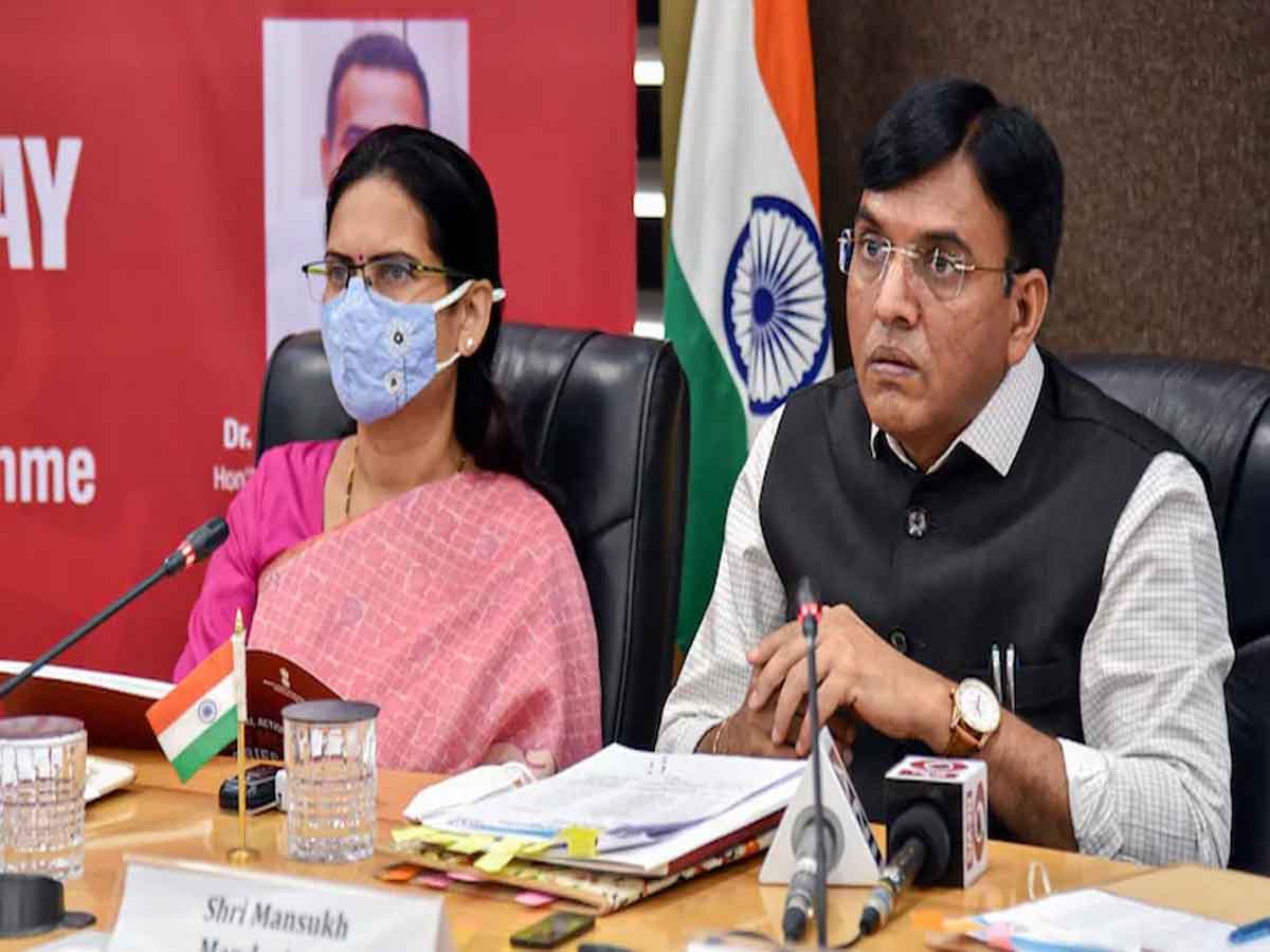 First dose : 70 శాతం వయోజనులకు అందిన తొలి డోసు : మాండవీయ