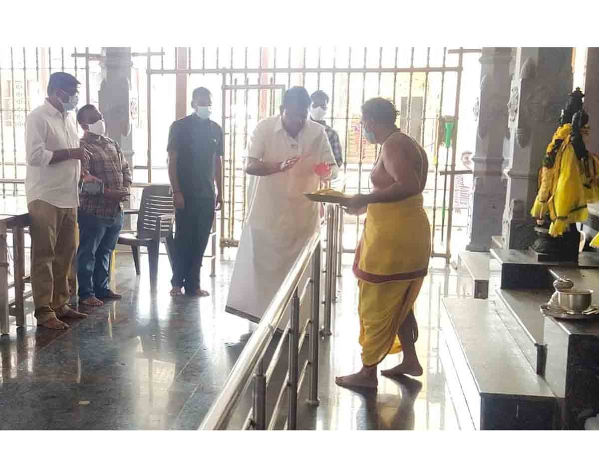 సీఎం కేసీఆర్‌ సహకారంతో తెలంగాణ తిరుమల ఆలయం అభివృద్ధి