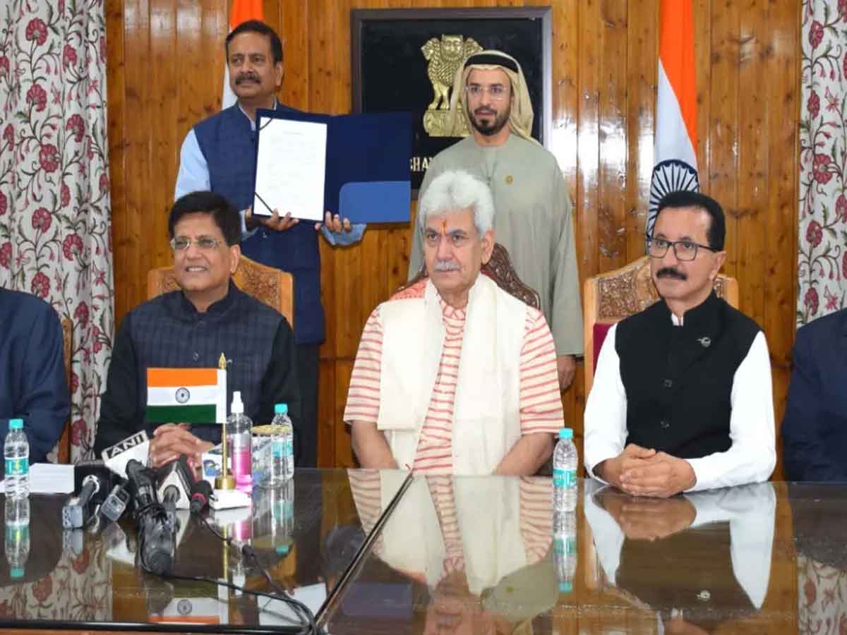 Dubai @ Kashmir : కశ్మీర్‌లో పెట్టుబడులకు దుబాయ్‌ సిద్ధం