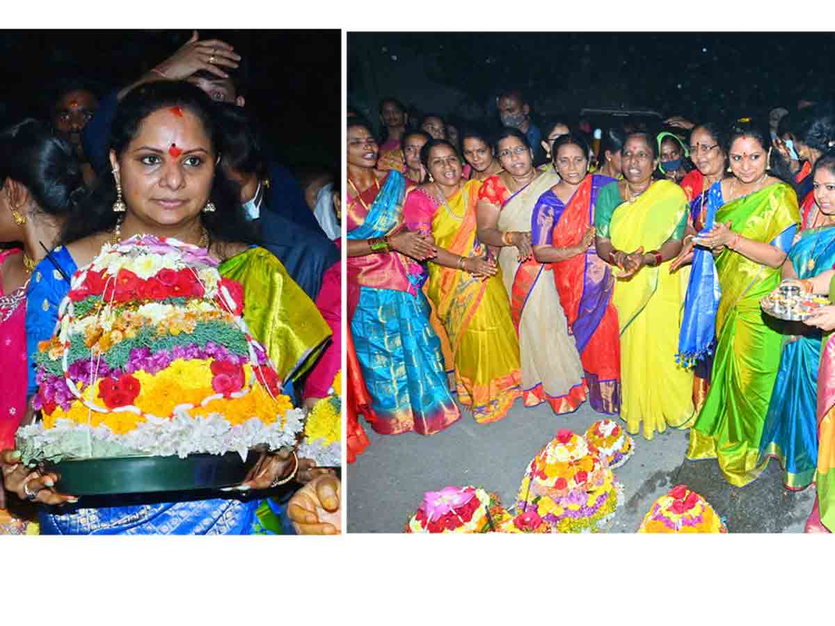 ‘బతుకమ్మ’ విశిష్టతను ప్రపంచానికి చాటిచెప్పేందుకు నిరంతర కృషి చేస్తా..ఎమ్మెల్సీ కల్వకుంట్ల కవిత