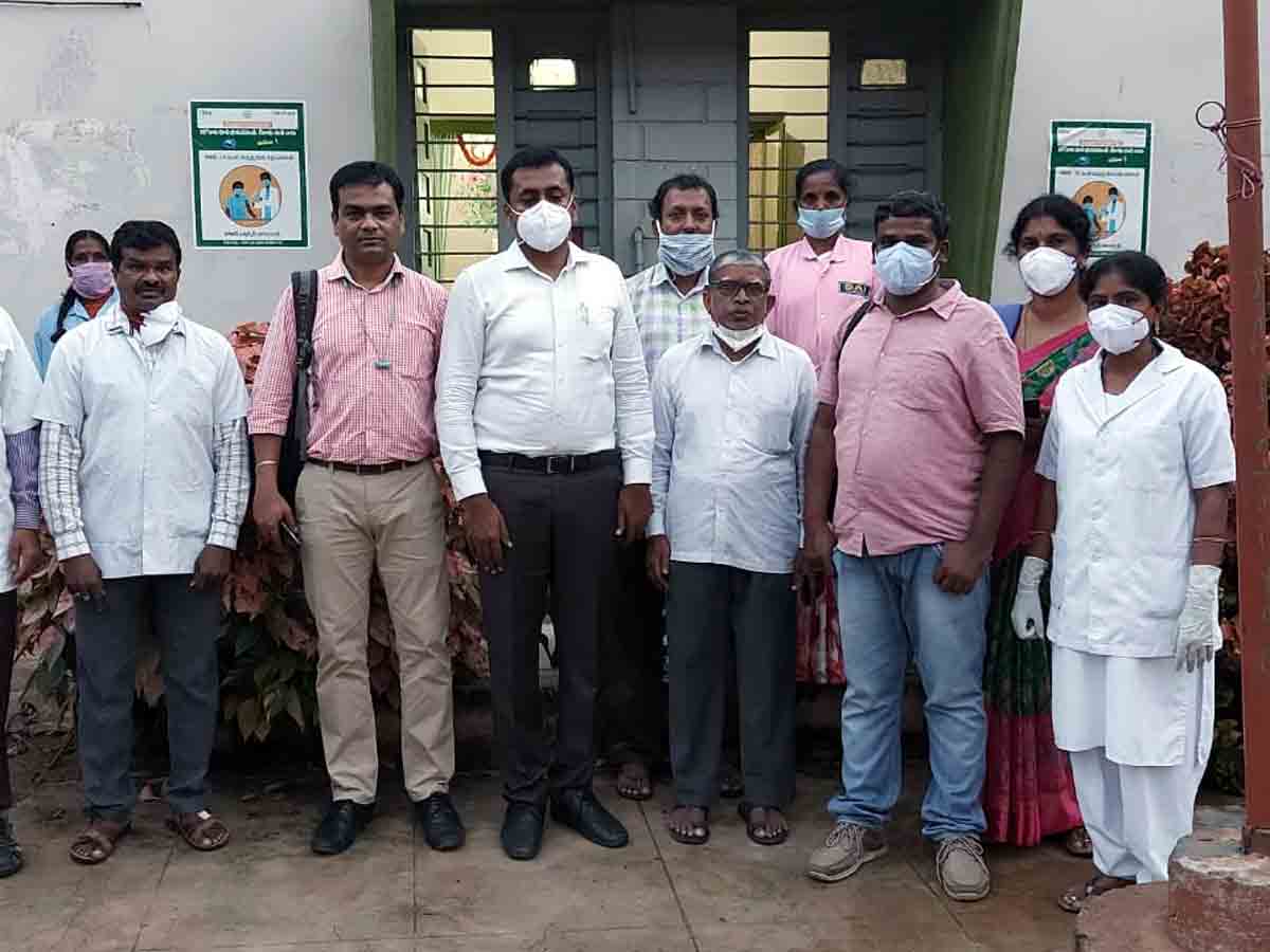 Rangareddy : ప్రభుత్వ దవాఖానలోని టీబీ యూనిట్‌ను పరిశీలించిన కేంద్ర బృదం