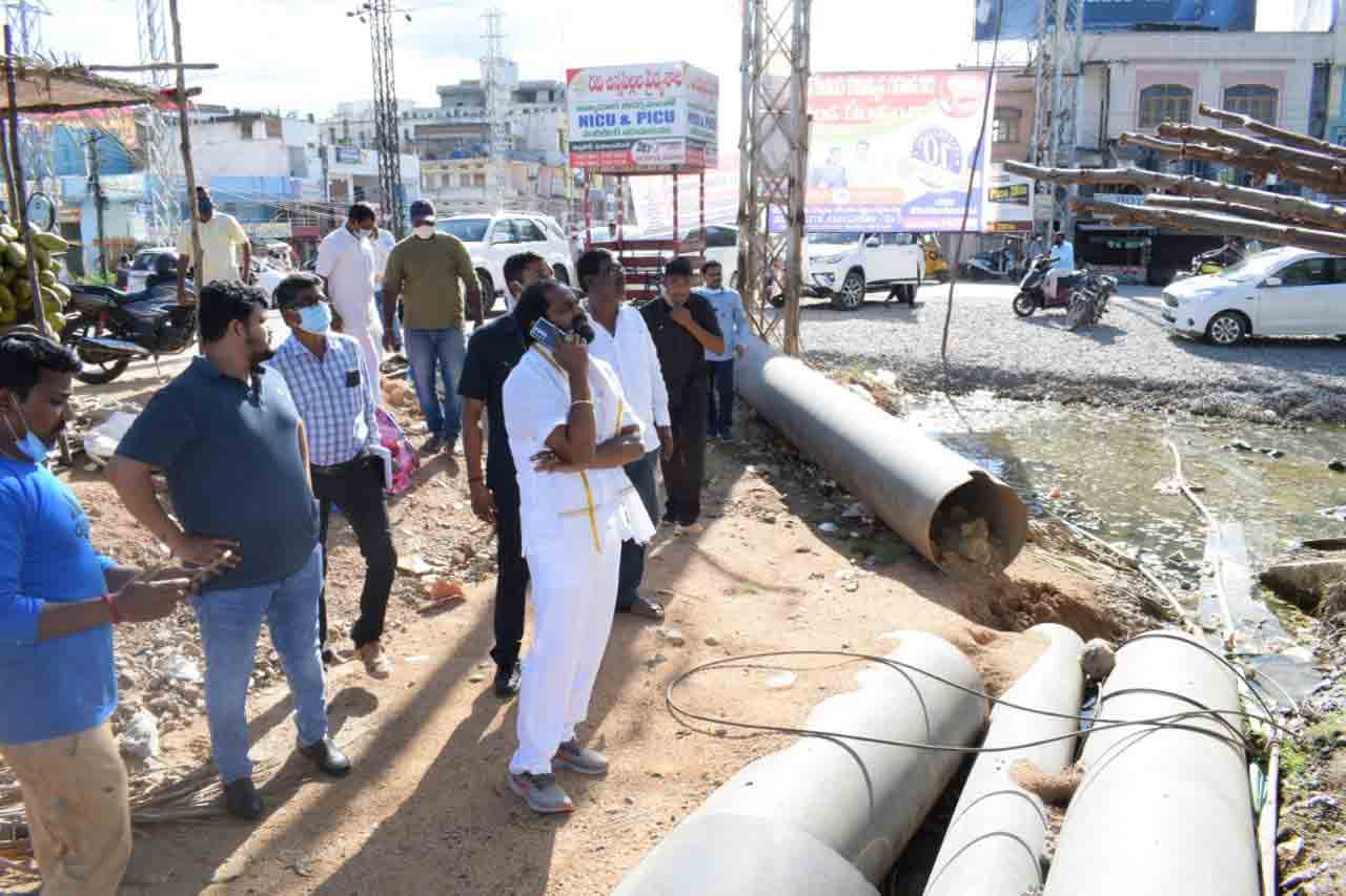 Mahabubnagar: అద్భుతంగా తీర్చిదిద్దాలి  మంత్రి శ్రీనివాస్‌గౌడ్