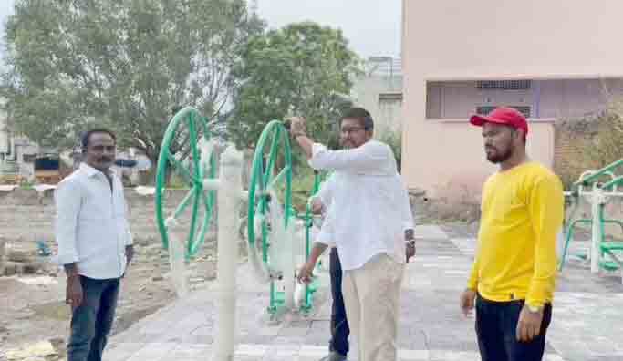 ఓపెన్‌ జిమ్‌లను ప్రజలు సద్వినియోగం చేసుకోవాలి..