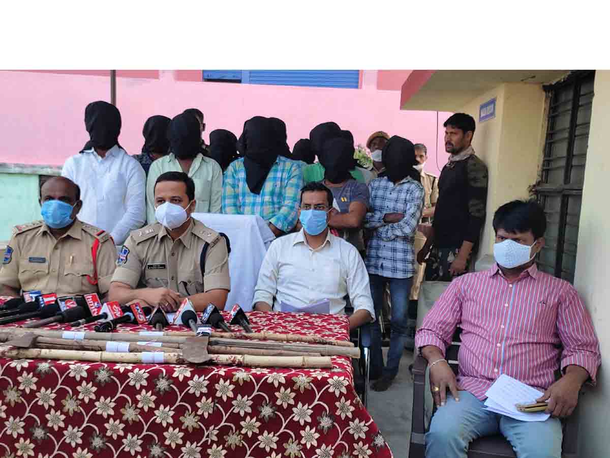 గుండాల జంట హత్య కేసులో నిందితుల అరెస్ట్‌..