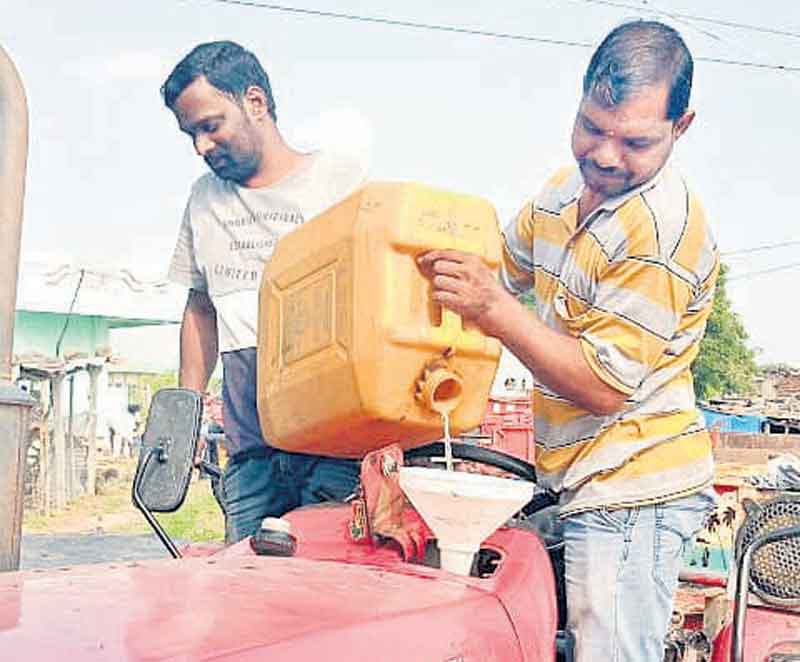 రైతన్నకు డీజిల్‌దెబ్బ