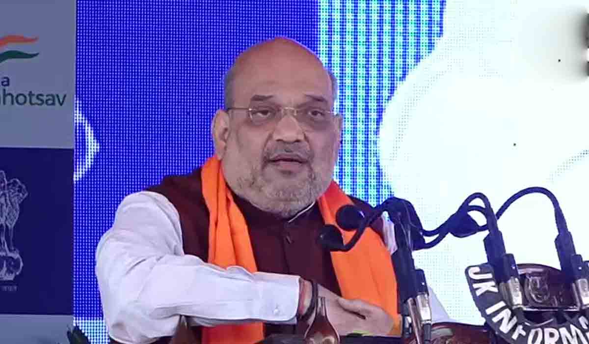 Amit Shah in Kashmir | క‌శ్మీర్‌లోయ‌లో శాంతికి భంగం క‌లిగిస్తే ఉపేక్షించం.. అమిత్‌షా!