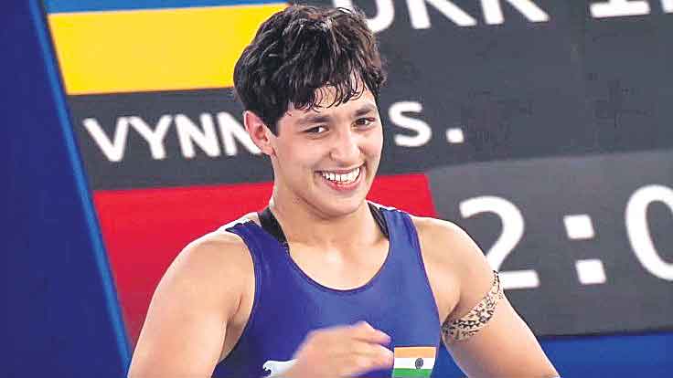 అన్షు మాలిక్‌ కొత్త చరిత్ర