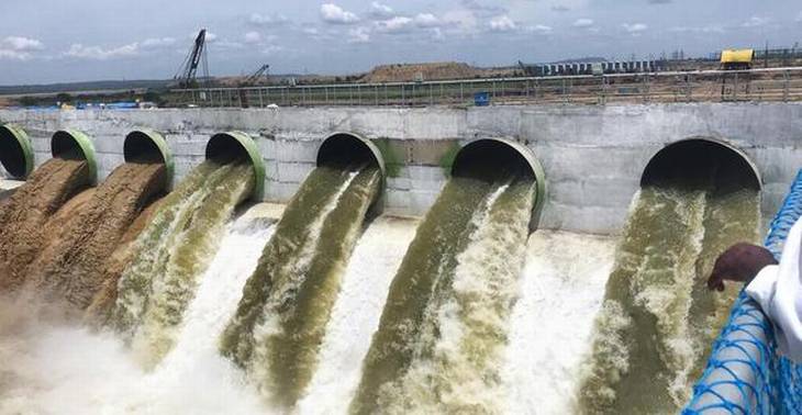 Kaleshwaram : అన్నారం బ్యారేజ్ 34గేట్లు ఎత్తివేత