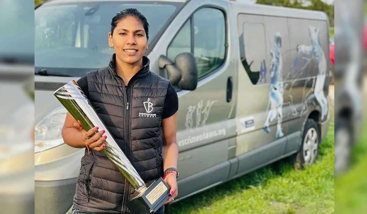 ఫ్రాన్స్‌ ఫెన్సింగ్ పోటీలో విజేతగా నిలిచిన భవానీ దేవి