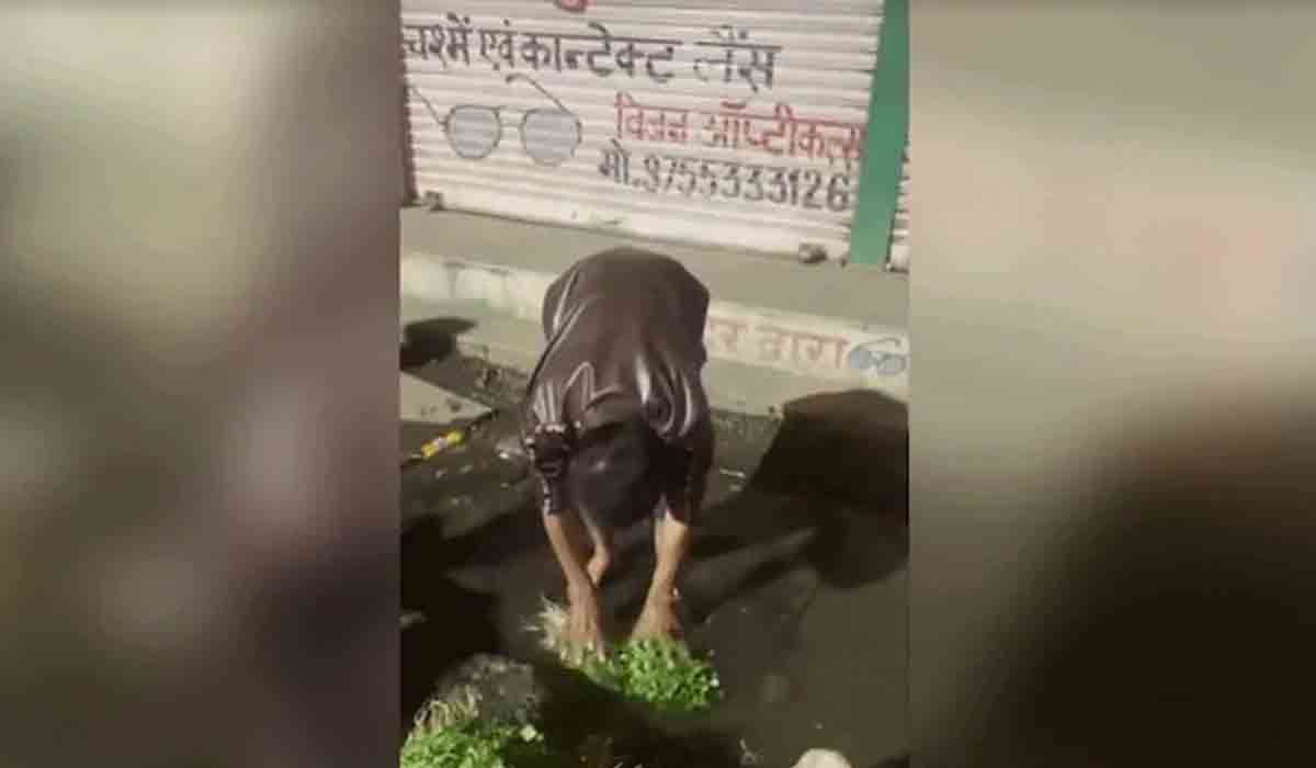 డ్రైనేజీ వాట‌ర్‌లో కొత్తిమీర శుభ్రం.. కూర‌గాయ‌ల వ్యాపారిపై ఎఫ్ఐఆర్ న‌మోదు.. వీడియో