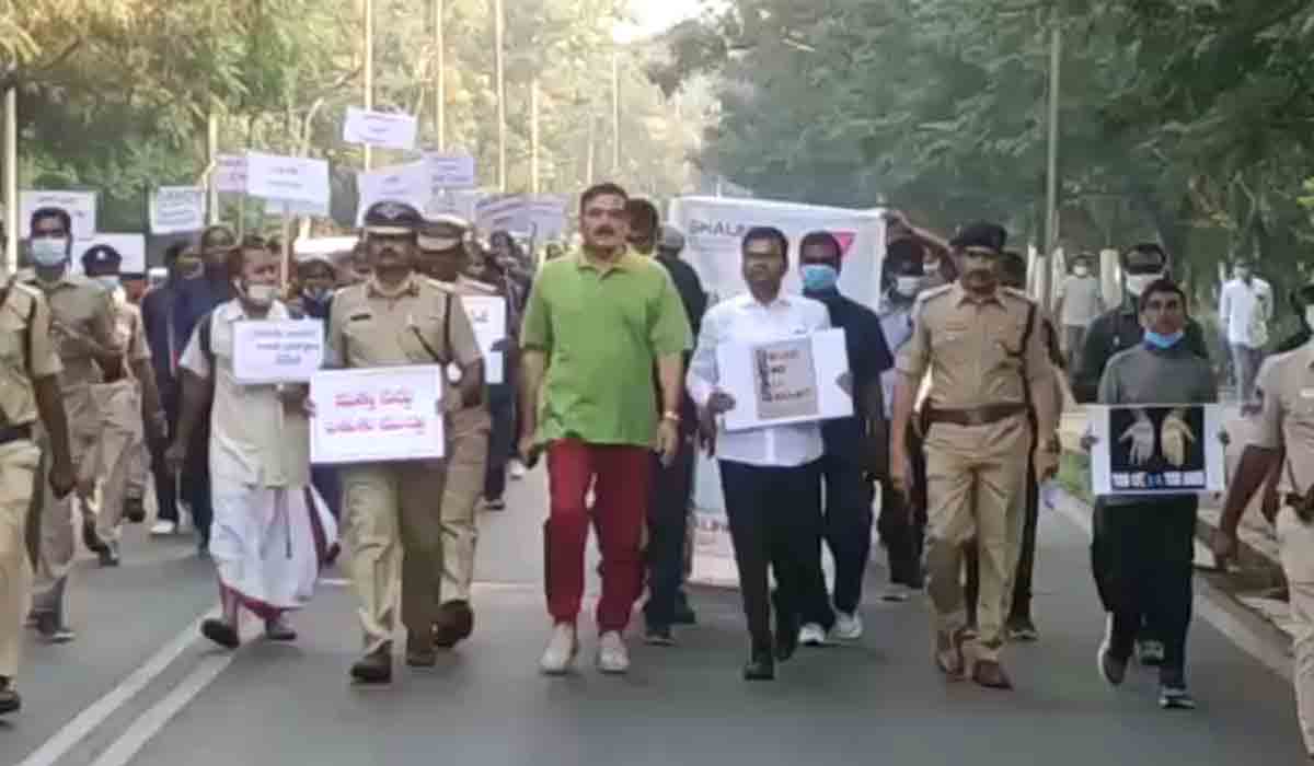 ఓయూలో మాదక ద్రవ్యాలపై అవగాహన