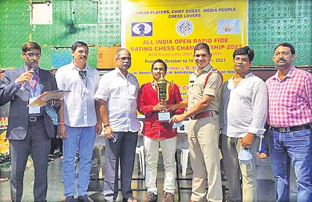 ఆల్‌ఇండియా చెస్‌ చాంప్‌ రాజేశ్‌