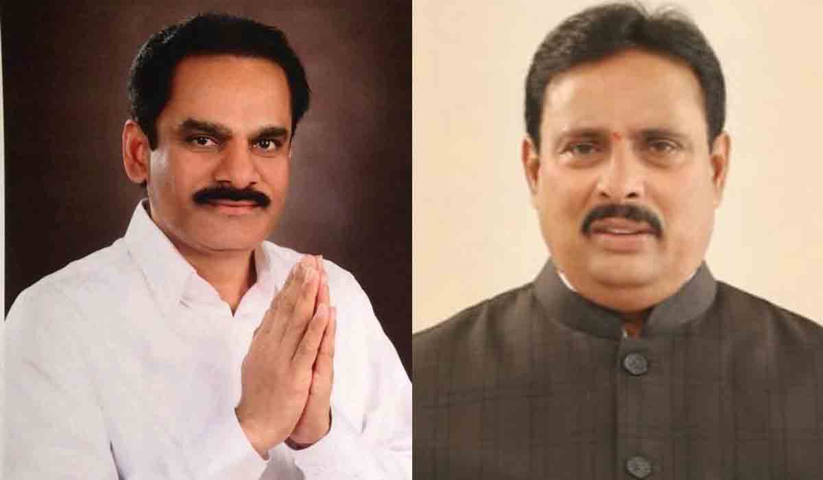 యాదాద్రికి ఎమ్మెల్యే దానం నాగేంద‌ర్, ఎమ్మెల్సీ తేరా చిన్న‌ప‌రెడ్డి బంగారం విరాళం