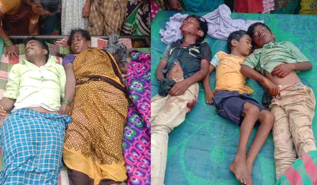 అయిజలో విషాదం.. గోడ కూలి ఐదుగురు మృతి