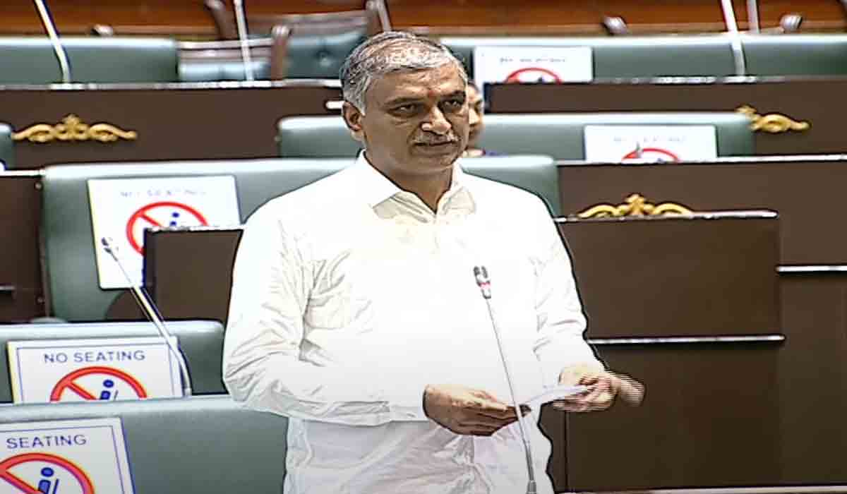 TS Assembly | దేశ జీడీపీలో తెలంగాణ వాటా 4.97 శాతం : మంత్రి హ‌రీశ్‌రావు