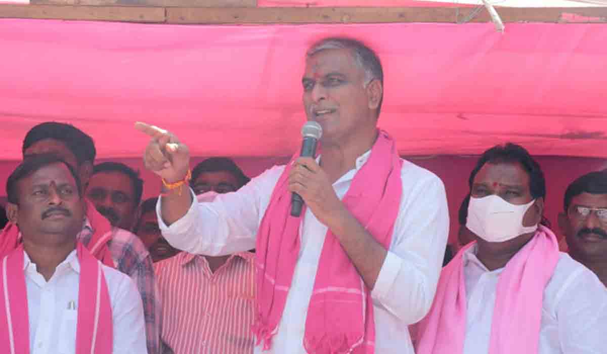 ధరలు పెంచిన బీజేపీకి ఎందుకు ఓటేయాలి: మంత్రి హరీశ్‌ రావు