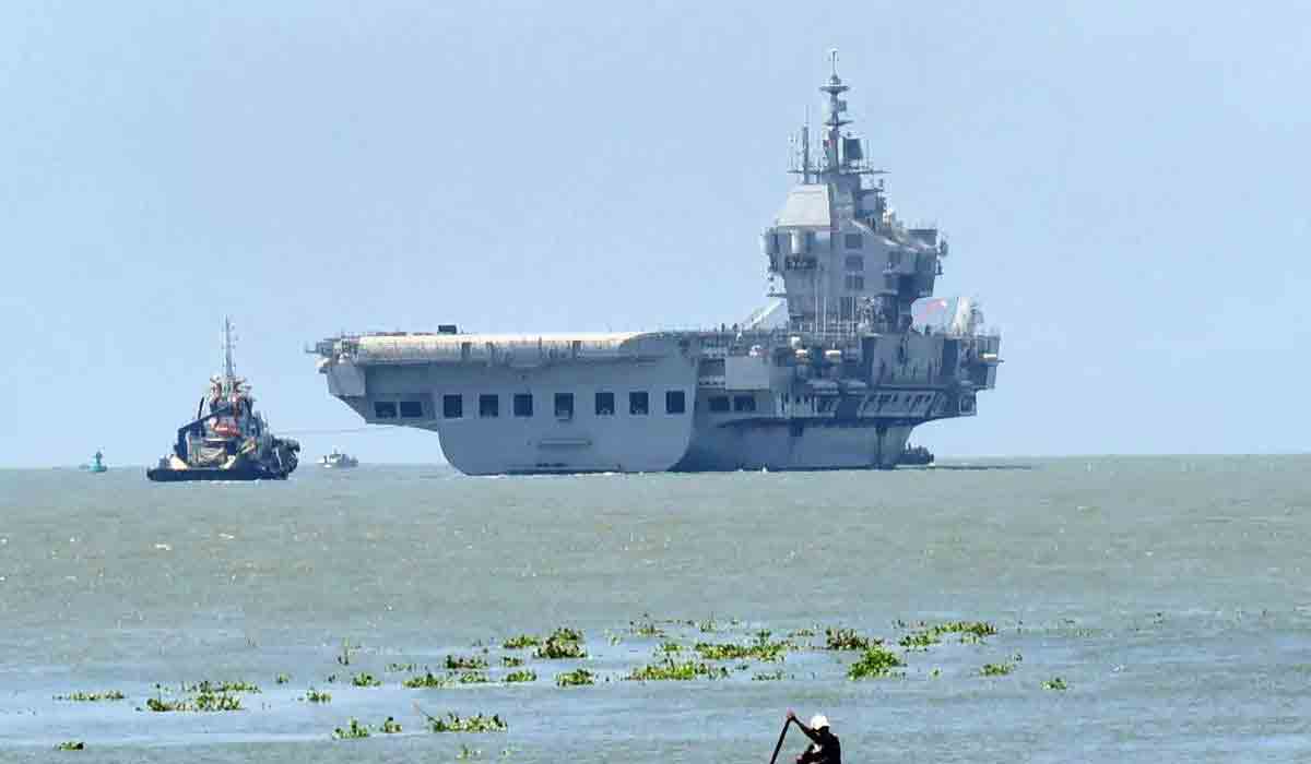 కొచ్చి తీరంలో విక్రాంత్‌ ట్రయల్స్‌