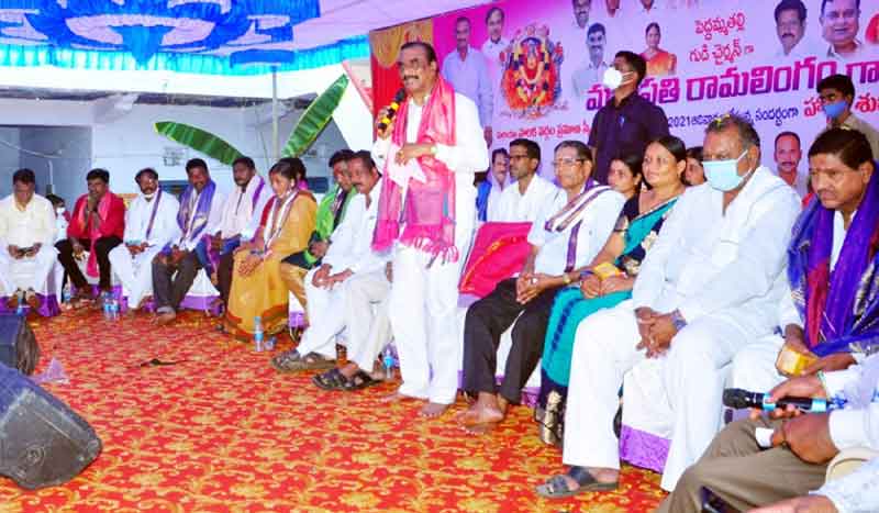 పెద్దమ్మతల్లి ఆశీస్సులతో అభివృద్ధి