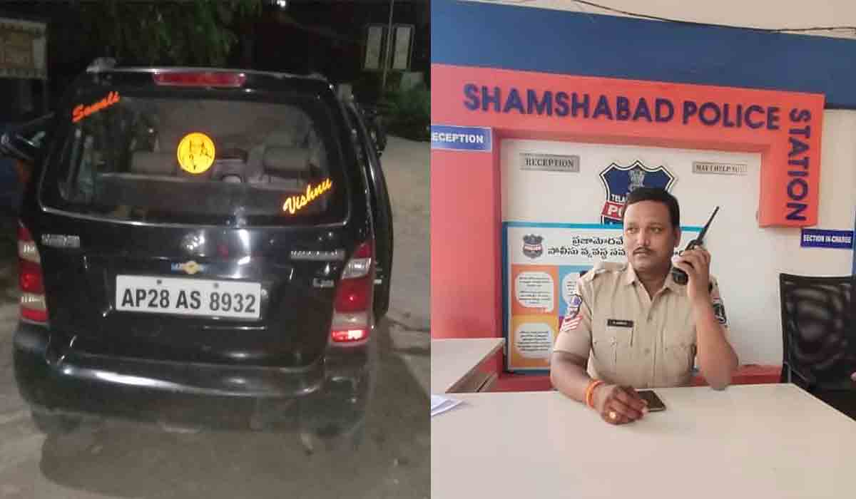 కూకట్‌పల్లిలో కారు, టిప్పర్ ఢీ.. హెడ్‌కానిస్టేబుల్‌ మృతి