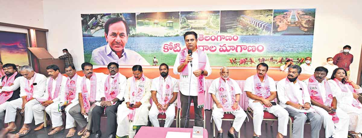 నగరం.. గులాబీ వనం