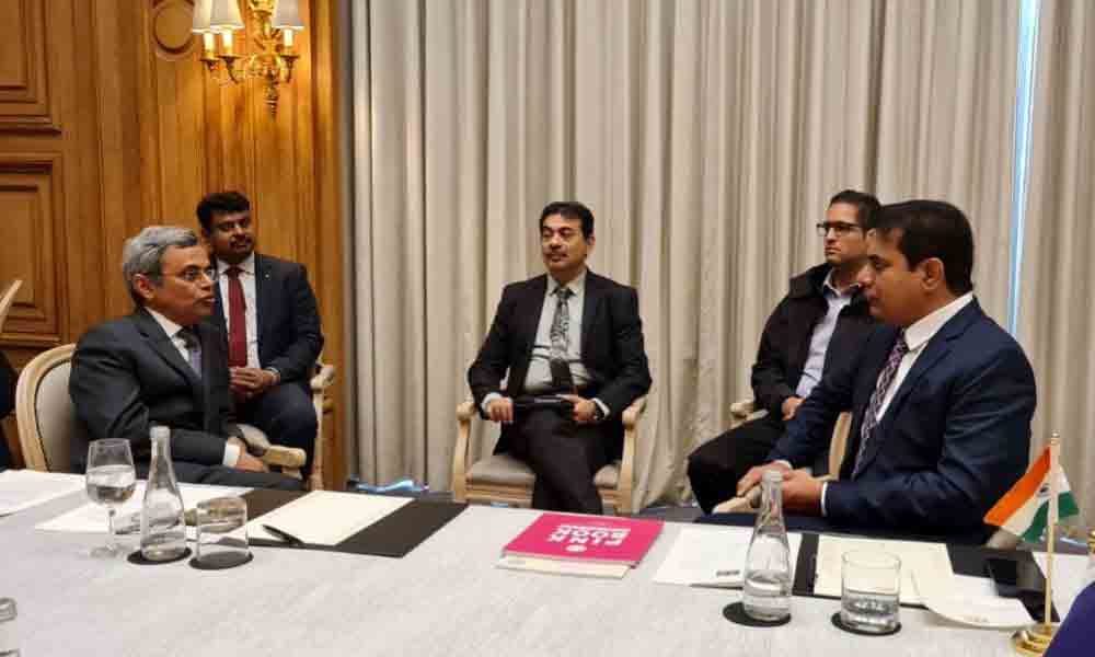 KTR Tour In France | ఫ్రాన్స్‌లో కొనసాగుతున్న మంత్రి కేటీఆర్‌ పర్యటన