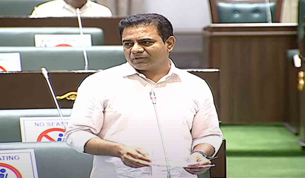TS Assembly | జీహెచ్ఎంసీ ప‌రిధిలోని చెరువుల‌ను అభివృద్ధి చేస్తున్నాం : మంత్రి కేటీఆర్
