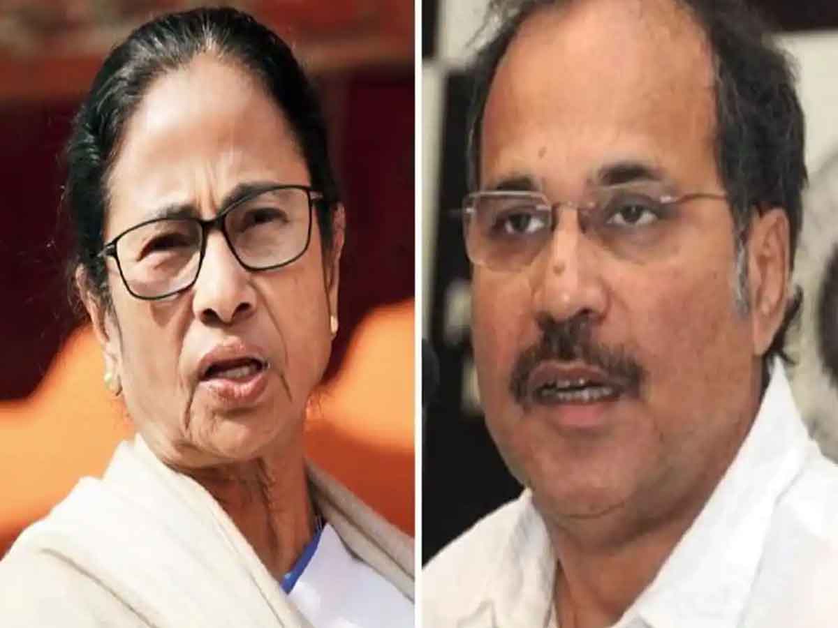 Adhir takes on Mamata | బీజేపీతో పొత్తు పెట్టుకున్న‌దెవ‌రు? మ‌మ‌త‌ను నిల‌దీసిన అధిర్‌