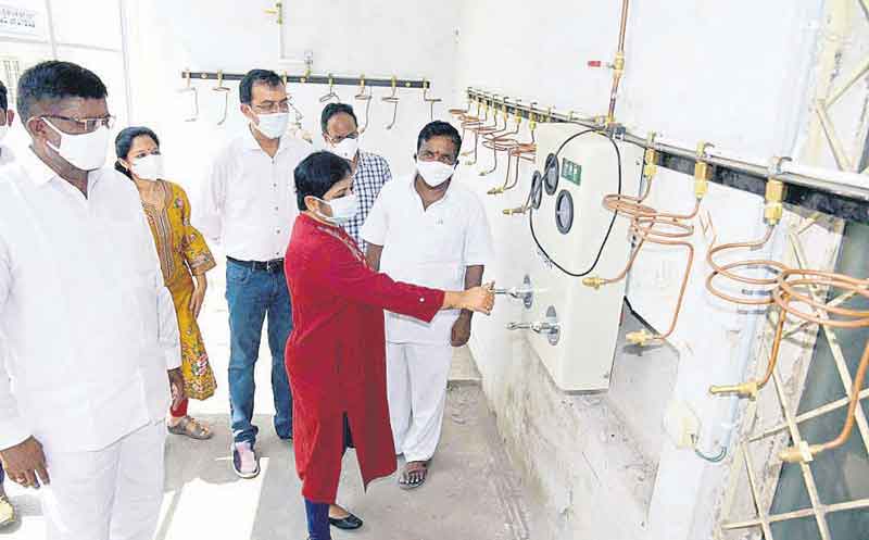 మంచిర్యాలలో ఆక్సిజన్‌ ప్లాంట్‌