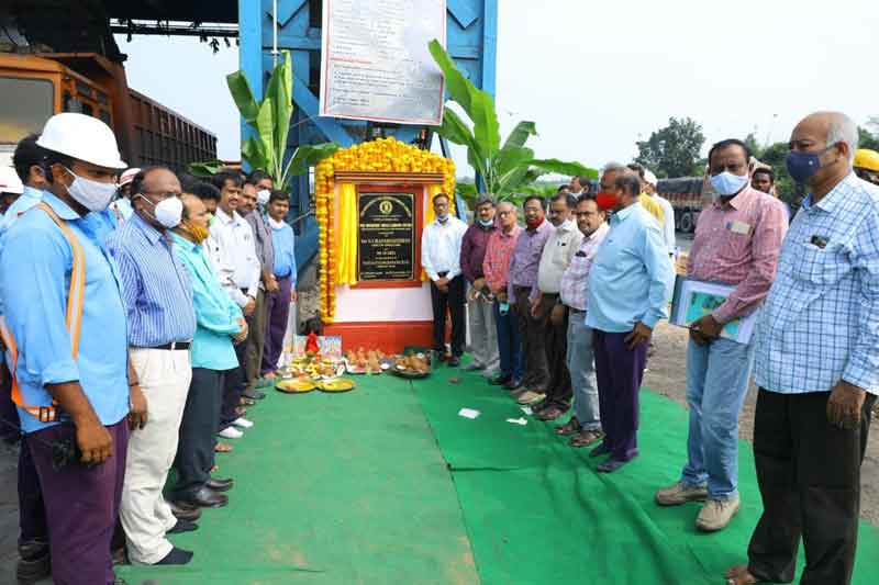 ట్రక్‌ ప్రీ వేబిన్‌ లోడింగ్‌ సిస్టం ప్రారంభం