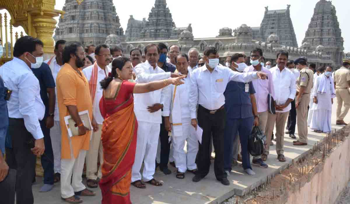 Yadadri Temple | యాదాద్రి ఆలయానికి భారీ విరాళం ప్రకటించిన ఎమ్మెల్యే మర్రి జనార్దర్ రెడ్డి