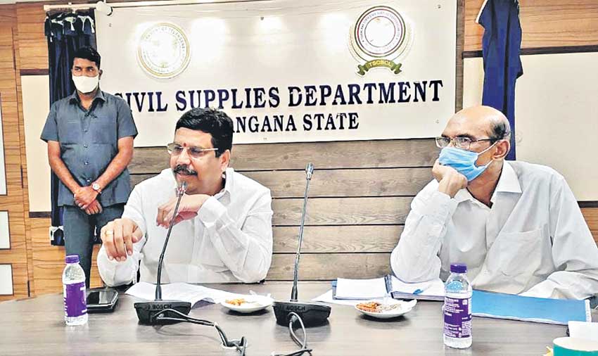 ధాన్యం నాణ్యత దెబ్బతినకుండా చర్యలు