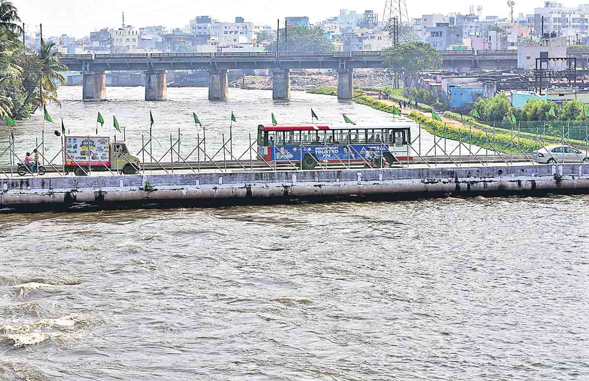 ఆకట్టుకునేలా చేసి..అందంగా మూసీ