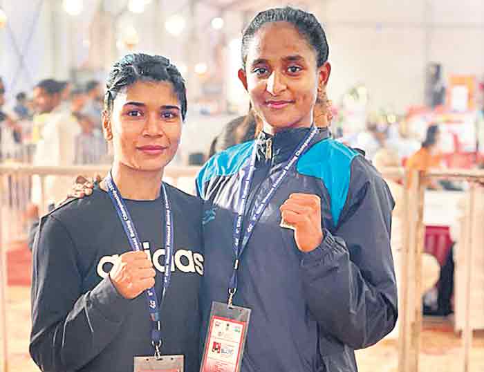 సెమీస్‌లో నిఖత్‌, నిహారిక