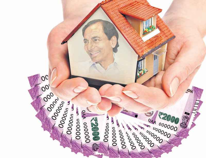 సొంత జాగాల్లో ఇండ్ల నిర్మాణం