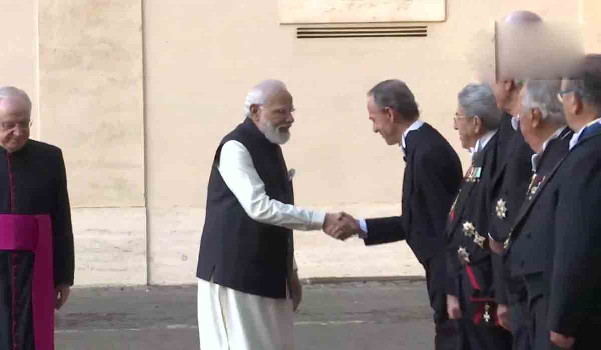 PM Modi in Vatican City: వాటిక‌న్ సిటీలో ప్ర‌ధాని మోదీ.. పోప్ ఫ్రాన్సిస్‌తో భేటీ