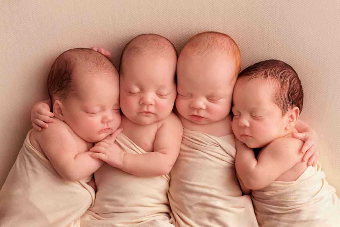 ఒకే కాన్పులో నలుగురు..