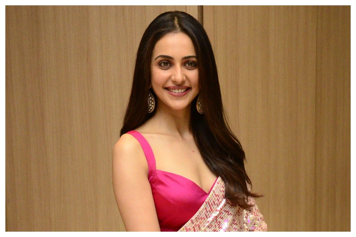 Rakul Preet Singh | కొండపొలం సినిమా ప్రీ రిలీజ్ ఈవెంట్‌లో రకుల్ ప్రీత్ సింగ్
