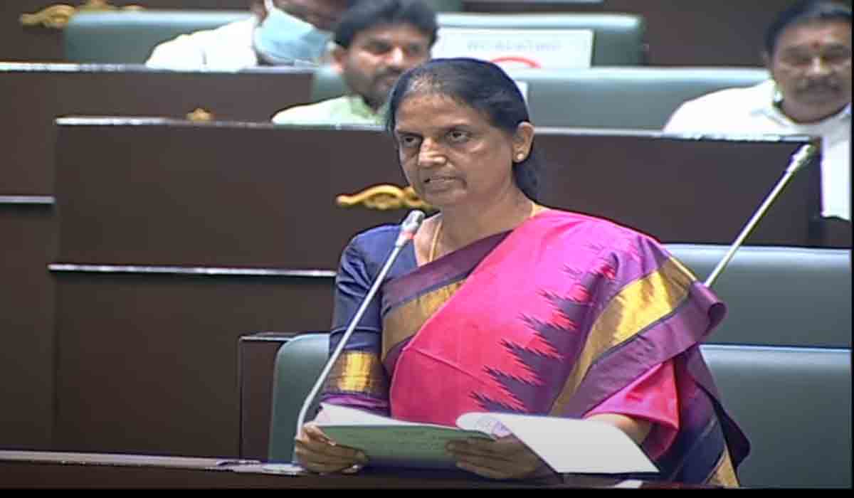 TS Assembly | ప్ర‌భుత్వ పాఠ‌శాల‌ల‌కు రూ. 80 కోట్ల నిధులు : మంత్రి స‌బితా ఇంద్రారెడ్డి