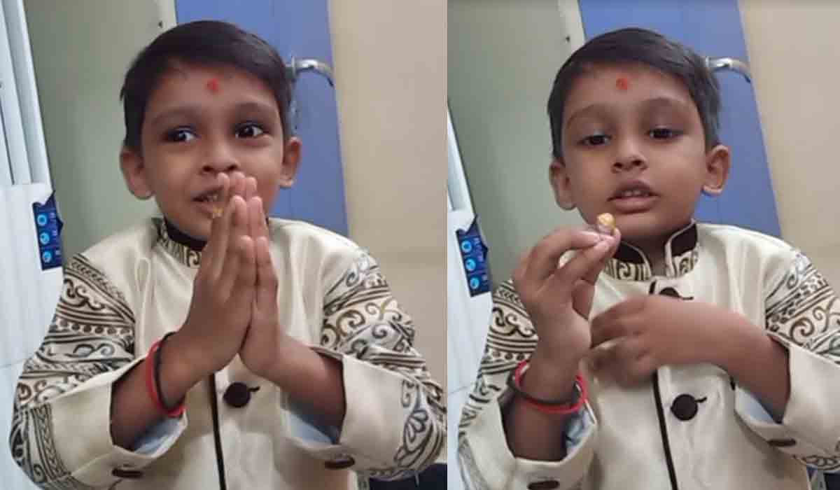 యాదాద్రికి ఐదేళ్ల బాలుడు చేతి ఉంగ‌రం విరాళం