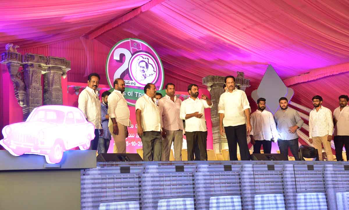 హైటెక్స్‌ సిగలో గులాబీ రెపరెప