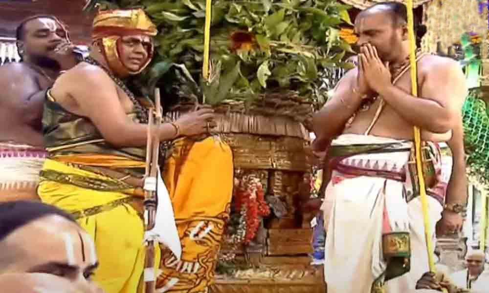 TTD Annual Brahmotsavam | తిరుమలలో వైభవంగా ధ్వజారోహణం