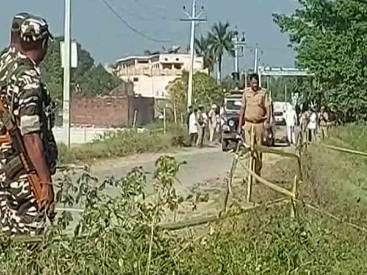 లఖింపూర్‌ ఖేరీ ఘటనా స్థలానికి ఆశిష్‌ను తీసుకెళ్లిన పోలీసులు