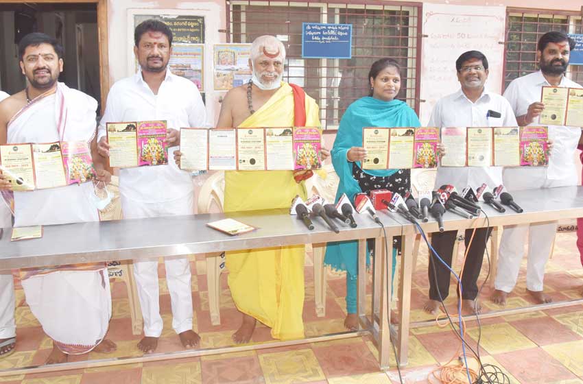 7వ తేదీ నుంచి భద్రకాళీ దేవి శరన్నవరాత్రి ఉత్సవాలు