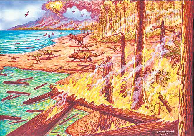 7.5 కోట్ల ఏండ్ల క్రితం అంటార్కిటికా అంతటా దావానలమే!