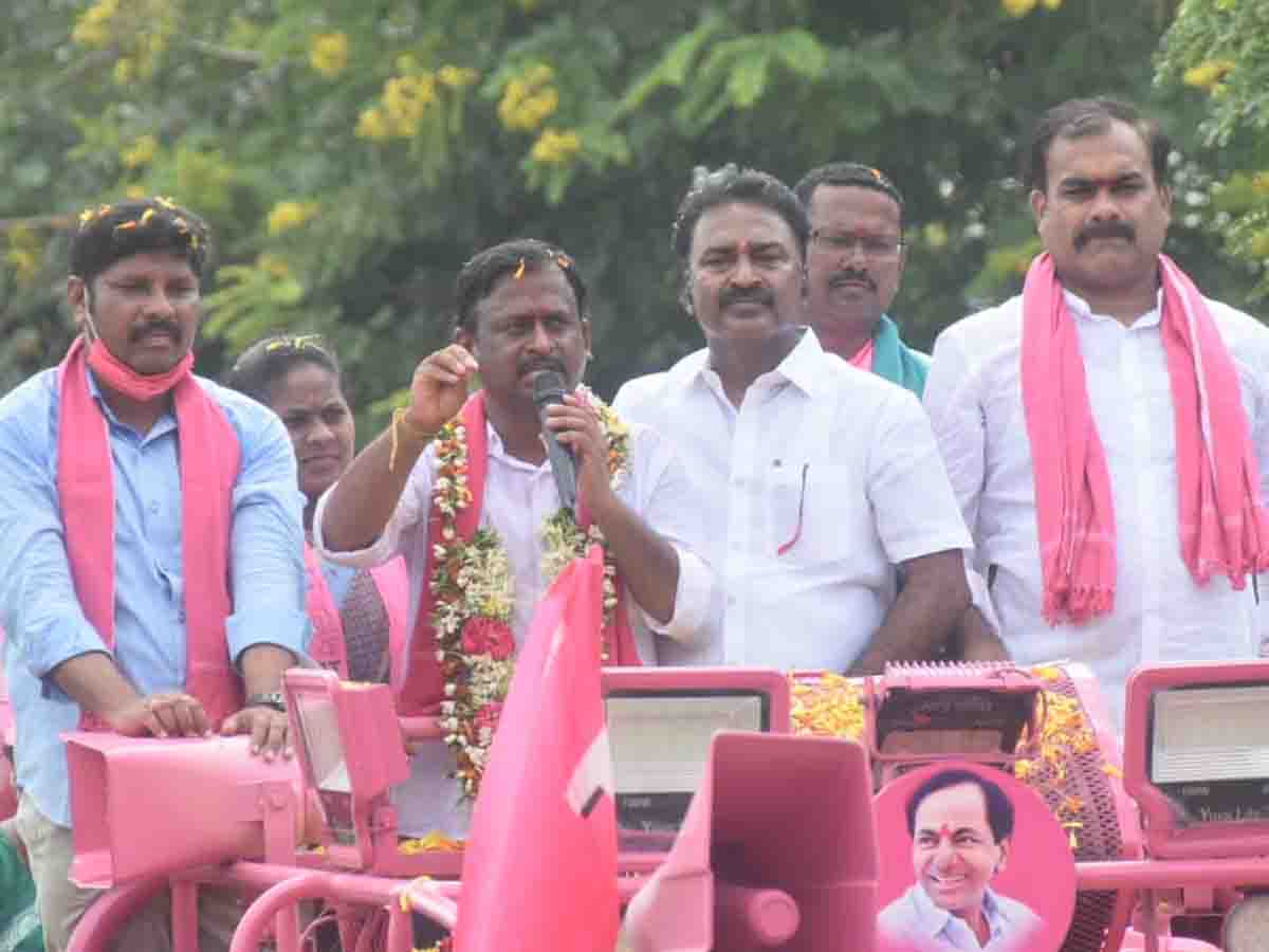 Huzurabad | టీఆర్ఎస్‌తోనే సంక్షేమం సాధ్యం..:  గెల్లు శ్రీనివాస్‌యాద‌వ్‌