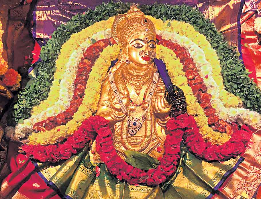 Mahishasura mardini : నేటి అలంకారం మహిషాసుర మర్దినీ దేవి