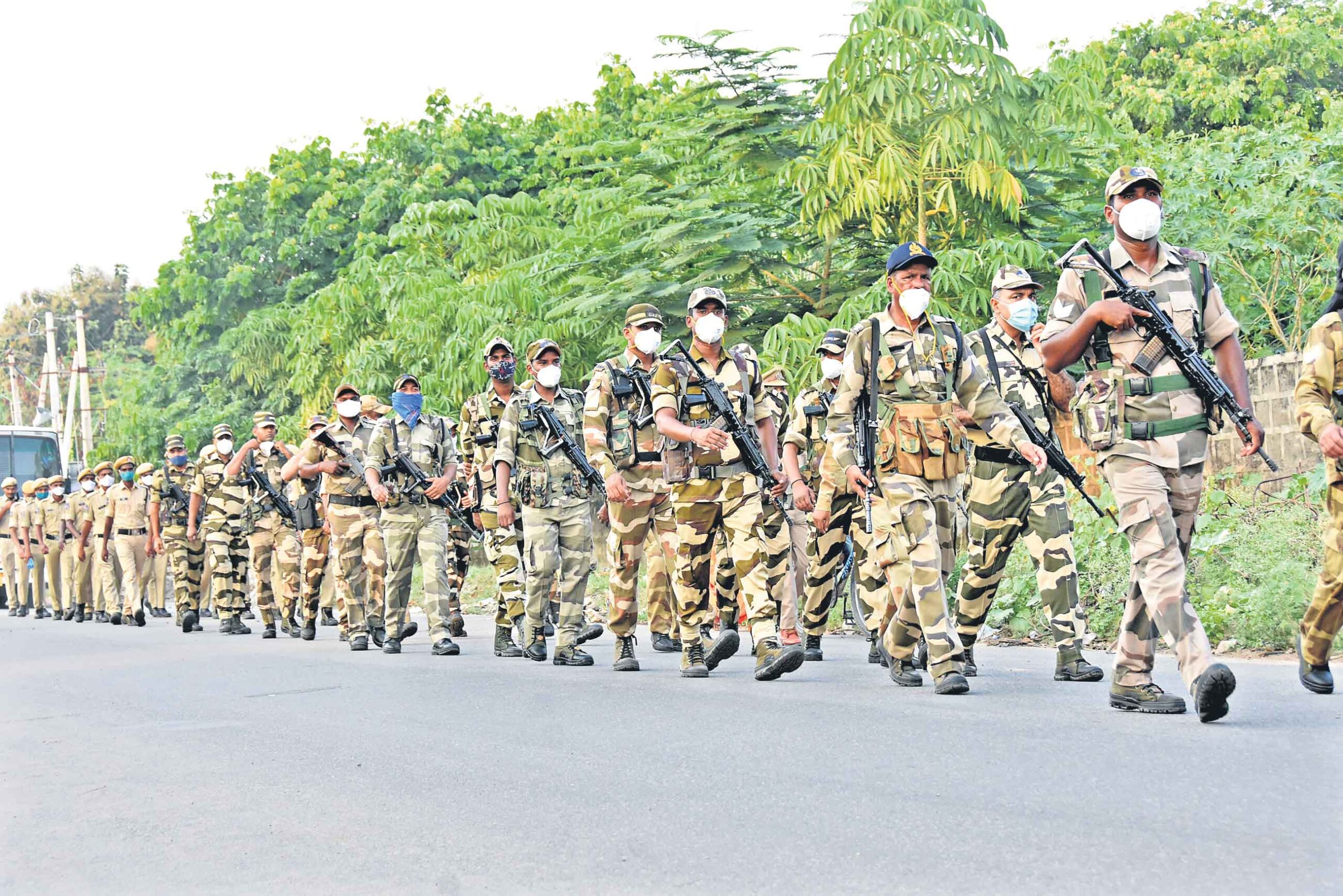 హుజూరాబాద్‌కు 20 కంపెనీల కేంద్ర బలగాలు