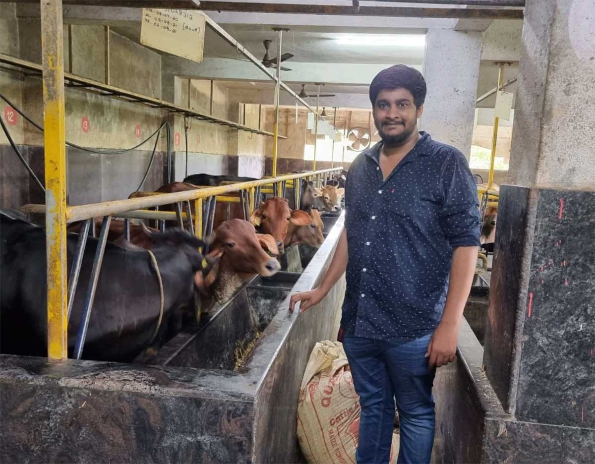 Cow Farming : లక్షల జీతం వదిలేసి ఆవు పేడ, మూత్రం అమ్ముతూ లక్షలు సంపాదిస్తున్న సివిల్ ఇంజనీర్