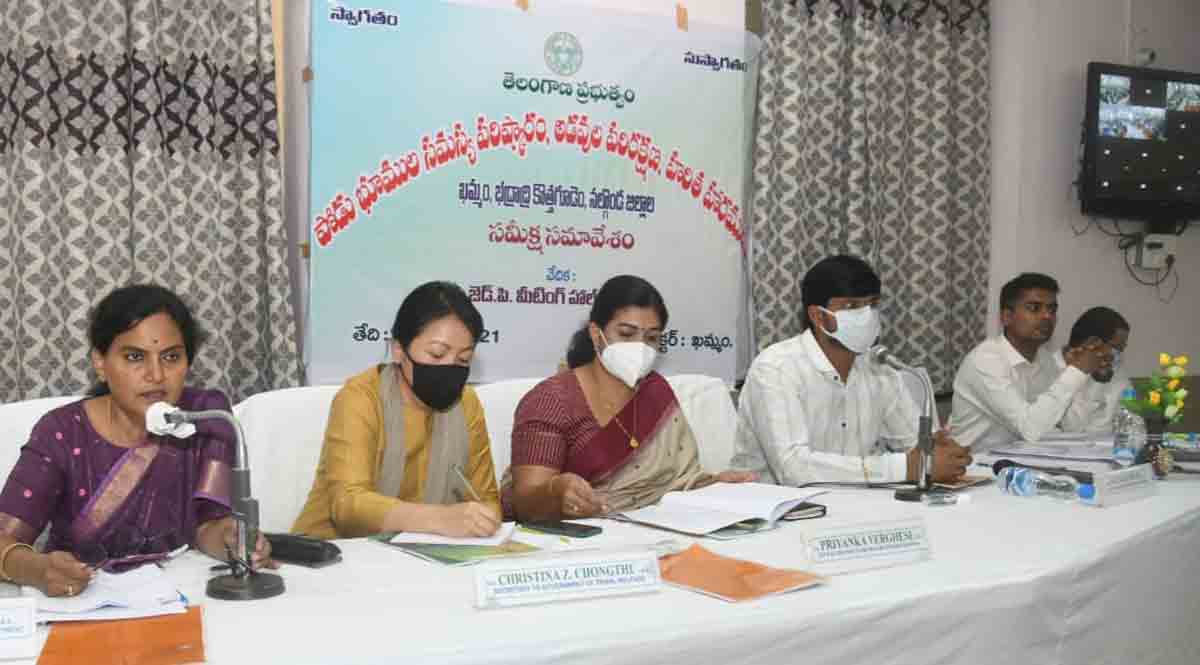 పోడు భూములపై క్షేత్రస్థాయి అధ్యయనం